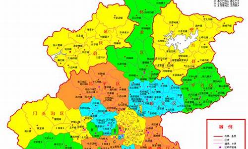 北京市地图 全图_北京市地图全图高清版大图